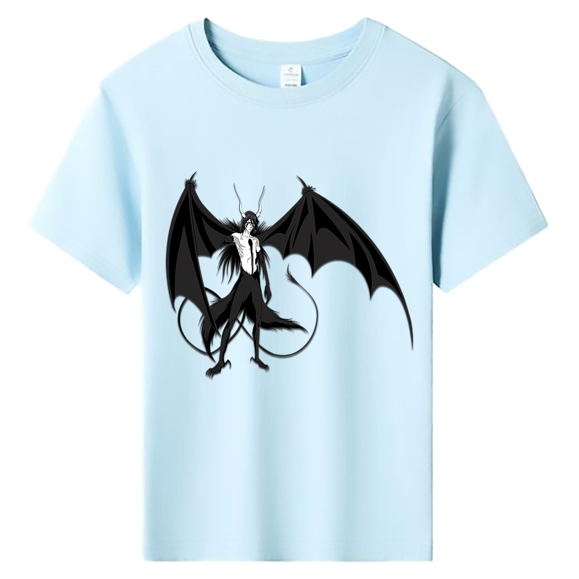 （画像用） ブリーチ ウルキオラ·シファー BLEACH Ulquiorra cifer 綿100％キッズTシャツ（フロントプリント）